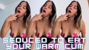 SEDUCED TO EAT YOUR WARM CUM JOI CEI Mesmerize