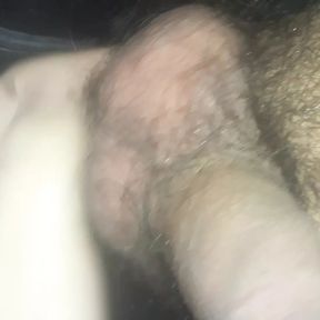 Saggy balls and precum after cumming