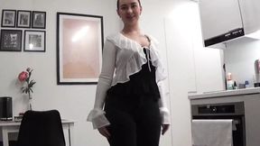 Neighbor fucks married MILF's big ass while husband's at work