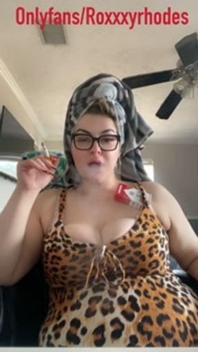 After shower cigarette