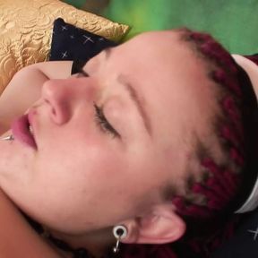 Chubby teen lets herself be pampered extremely horny by her boyfriend!