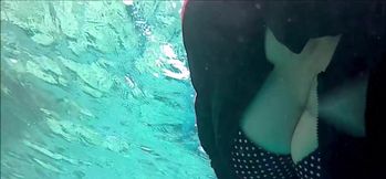 Huge Boobs Underwater