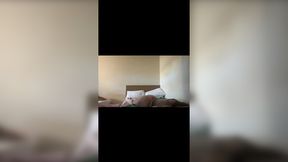 Older women Bends over naked in bed. Busty Hot Mother