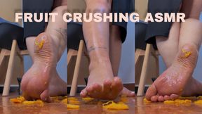 Fruit crushing ASMR