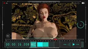 Luxurious baroness gets a sloppy oral and pounded in royal bedchamber