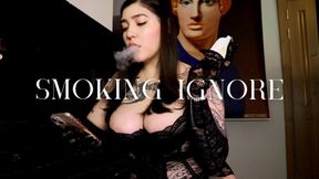 Smoking ignore II by Devillish Goddess Ileana