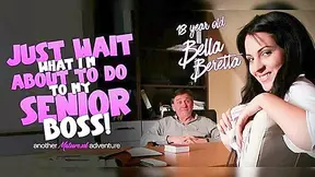 Randy - British 62 Year Old Boss Gets Seduced By His Hot 18 Year Old Hungarian Teen 18+ Employer Bella Beretta
