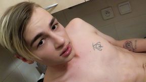 XXX Gay Bangs Bieber-Lookalike Twink's Amateur Butthole