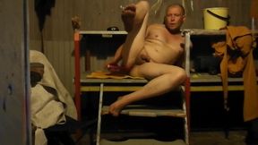 Sucking, Riding and Playing Multiple Toys. Horny on the Sauna