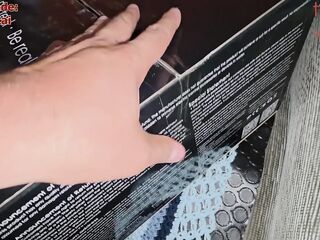 The realistic sex doll "Scarlett" by Tantaly is getting drilled whilst my dark hole is destroyed