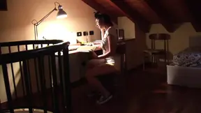 Dirty old stepdad reams his hot stepdaughter