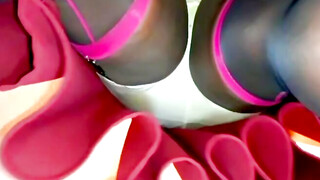 Blue Girl #1 - Sensual Erotic Dance with Sex Toys & Anal Play