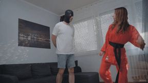 Karate Dress Kicking (wmv)