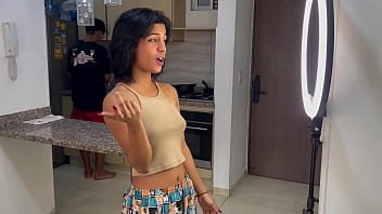 TikToker's niece gets nailed and sucks dick after asking for video help