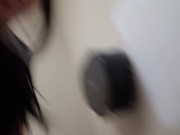 Hardware Store Piss with panty sniff