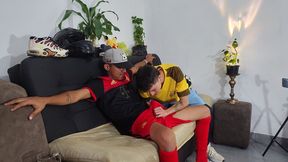 me trago el pene del heterosexual