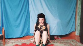 Gorgeous Sissy Laughing Innocently While Being so Naughty