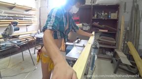 Diy Bed 2-3 - Work With Jointer + Bonus Handjob (4k, Music)