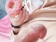 CUTE NEKO NYA WITH A BIG DICK vs TIGHT DONUT CREAMPIE Who Won?