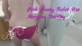 Pink Panty Toilet Use wmv