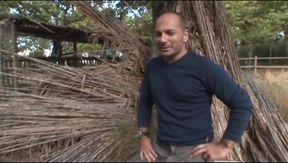 Lesbians hardcore dildo penetrated in the cage