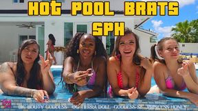 Group Pool SPH feat Tierra Doll, Princess Honey, BigBootyGoddess and Goddess Sii