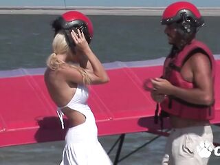 Caylian Curtis Gets A Priceless Hard Screwing Down At The Shore