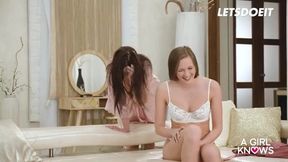 European Beauties Sabrisse, Stacy Cruz & Zlata Shine in an Unforgettable Threesome - A GIRL KNOWS