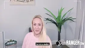 Real Hookup: Naive Blonde Uk Hoe Hoe And German Muscular Douchebag Bodo (full Clip - Amber Deen