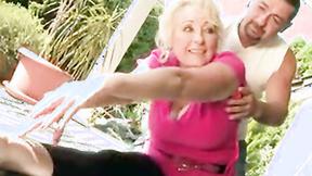 ”Grandma Fucks New Yoga Prof”