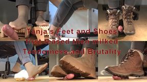 Oh so wonderful! Feet, shoes and a happy ending under Tanja - VD 14