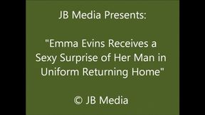 Emma Evins Enjoys Bondage Fun When Her Soldier Returns - HD
