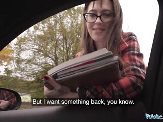 I filmed her taking a shower and it made my weenie hard - Public Agent