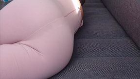 Look at My Cute Ass My New Sexy Pink Combi