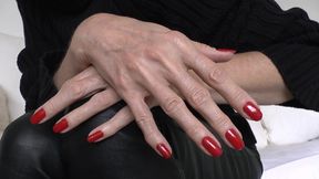 Lady Victoria Valente - Christmas Red Fingernails