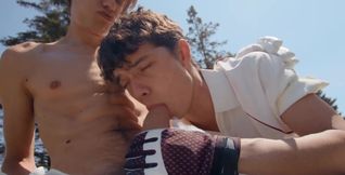 Young lads stop their cricket game to fuck in the ass