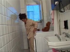 Intensely fucked in the toilet
