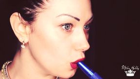 Smoking compilation &amp; lipstick &amp; lip fetish!