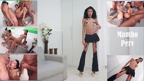 1.90m tall &amp_ slim Japanese-Brazilian, OB Honey fucked by 4 huge cocks (DAP, anal, 0% pussy, gapes, slim, tall, monster cock) OB351