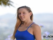BLACK4K. Nice Hollie Mack tastes big black cock