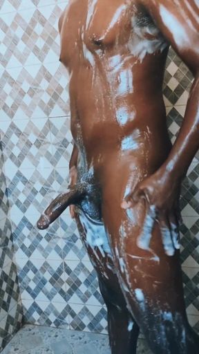 Thank You for 1 Million View. Ever Seen a BBC Jerk off and Having a Shower