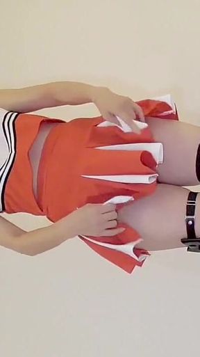No.41 Cheerleader Cosplay Supine Deep Throat Sex Pr
