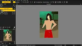 Trying to Quick Paint Hentai Painting Test Video