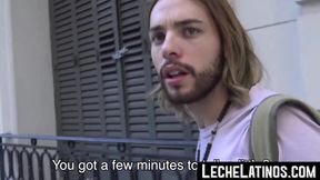 LecheLatinos.com - Sweet Latino's gay transformation with his first raw man-to-man fu