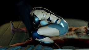 Robot Girl Cowgirl Dick Ride