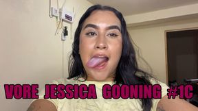 Vore Jessica Gooning #1C: Devoured in Her Endless Maw (Animated, Music)
