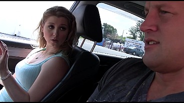 Sunny Lane Takes Christian Big Dick Gloryhole Fuck
