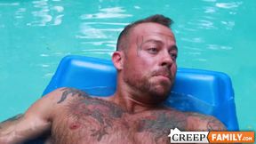 Weird and hot stepuncle Sean Duran dreams to fuck his younger stepnephew