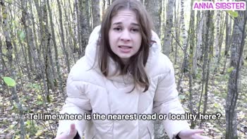 Anna Sibster - Anna's Forest Fling: Hot Sex with a Stranger