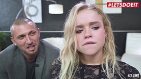Russian blondie Alexa gets her ass&#x1F351; pounded by massive Italian cock&#x1F32D;